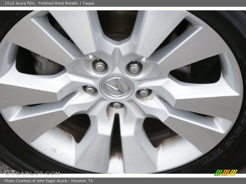 Polished Metal Metallic / Taupe 2010 Acura RDX