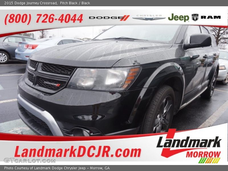 Pitch Black / Black 2015 Dodge Journey Crossroad