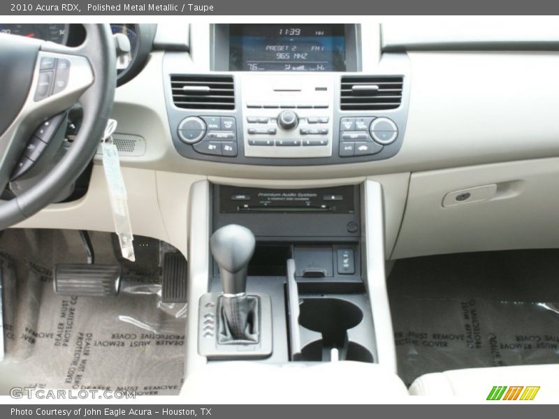 Polished Metal Metallic / Taupe 2010 Acura RDX