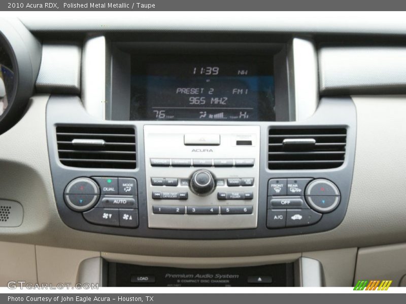 Polished Metal Metallic / Taupe 2010 Acura RDX