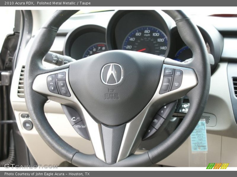 Polished Metal Metallic / Taupe 2010 Acura RDX