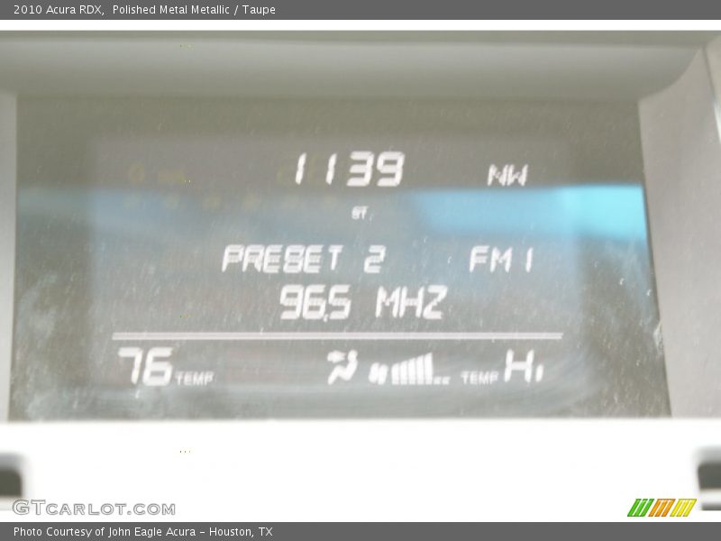 Polished Metal Metallic / Taupe 2010 Acura RDX