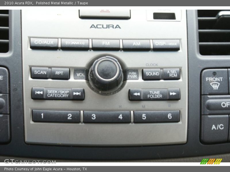 Polished Metal Metallic / Taupe 2010 Acura RDX