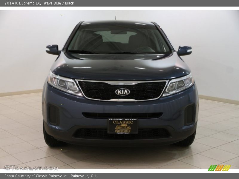 Wave Blue / Black 2014 Kia Sorento LX