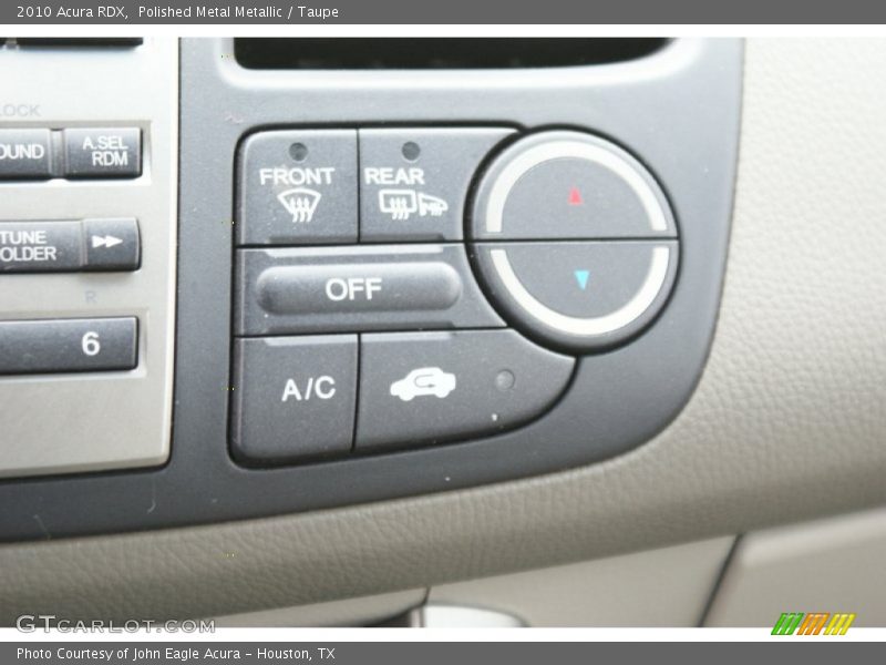 Polished Metal Metallic / Taupe 2010 Acura RDX