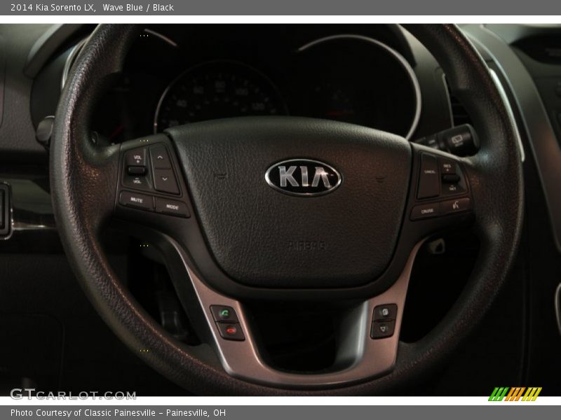 Wave Blue / Black 2014 Kia Sorento LX
