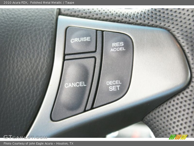 Polished Metal Metallic / Taupe 2010 Acura RDX