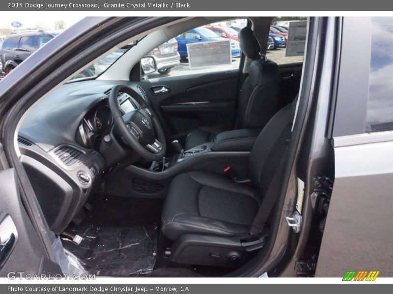 Granite Crystal Metallic / Black 2015 Dodge Journey Crossroad