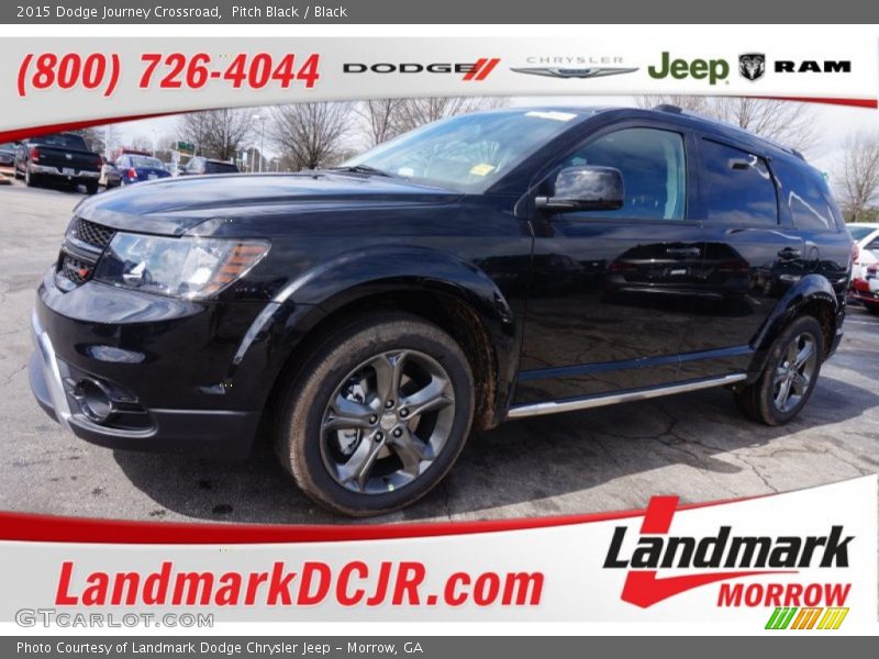 Pitch Black / Black 2015 Dodge Journey Crossroad