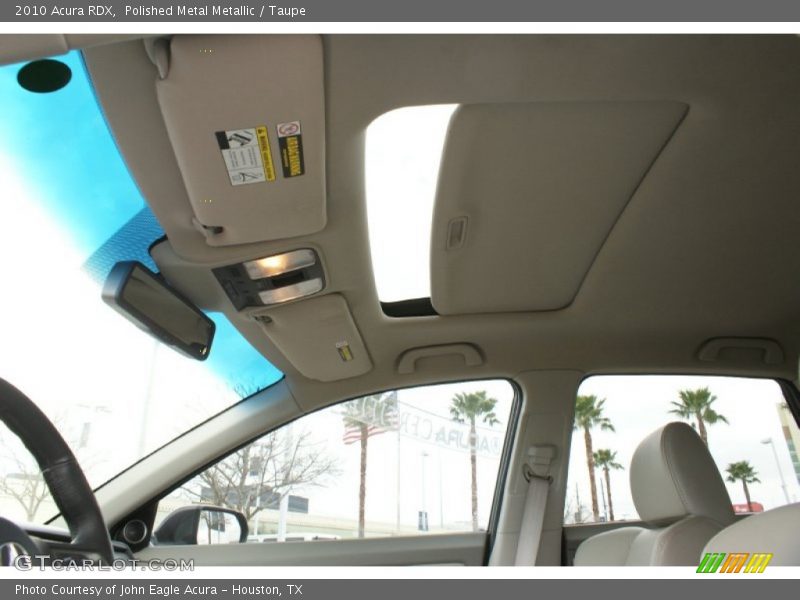 Polished Metal Metallic / Taupe 2010 Acura RDX