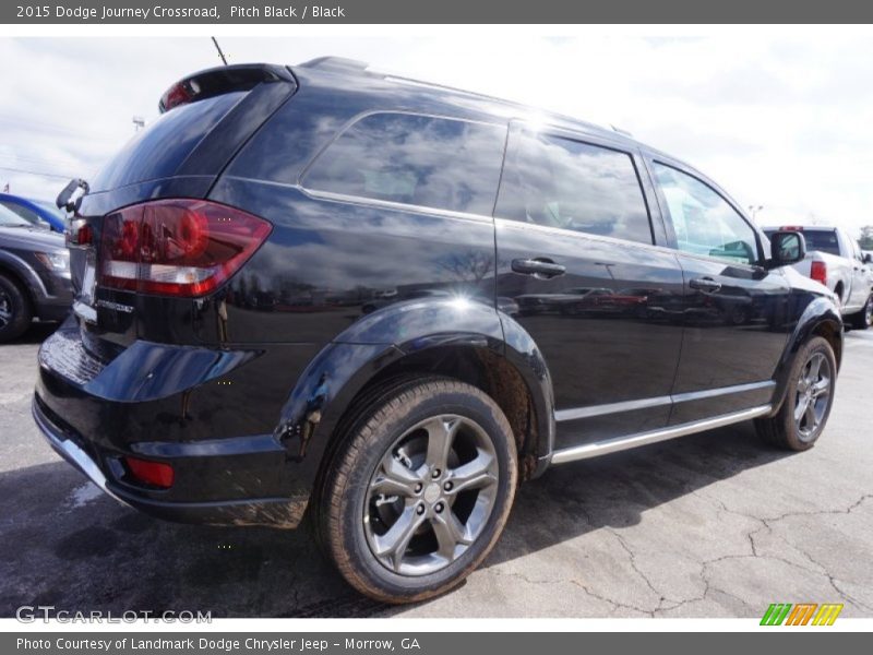 Pitch Black / Black 2015 Dodge Journey Crossroad
