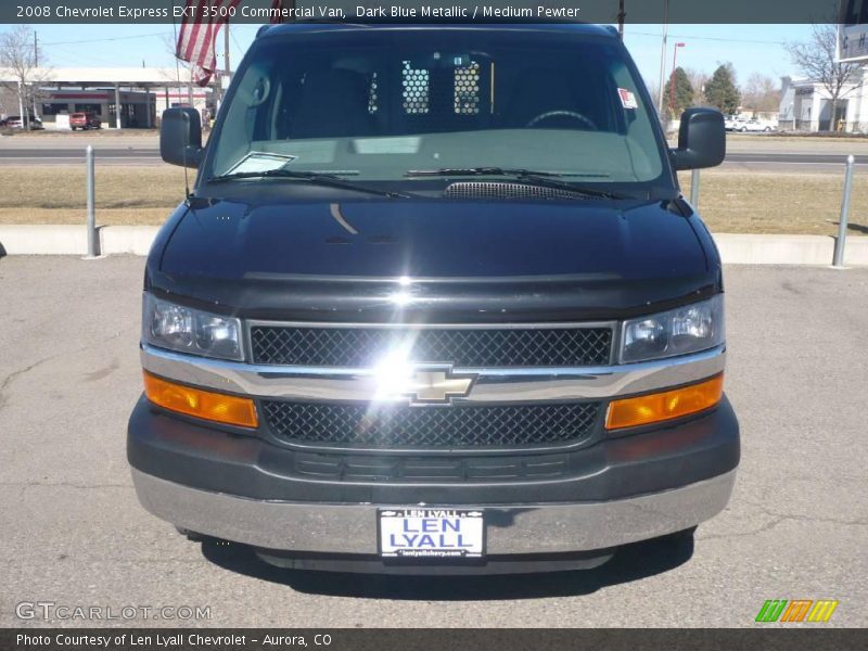 Dark Blue Metallic / Medium Pewter 2008 Chevrolet Express EXT 3500 Commercial Van