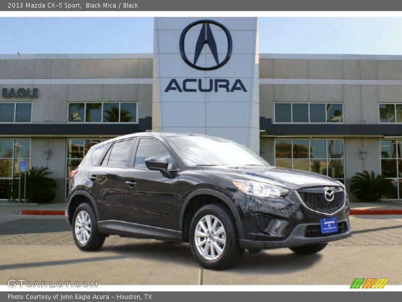 Black Mica / Black 2013 Mazda CX-5 Sport