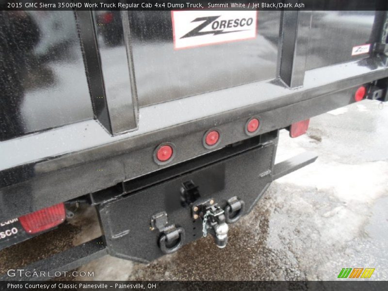 Summit White / Jet Black/Dark Ash 2015 GMC Sierra 3500HD Work Truck Regular Cab 4x4 Dump Truck