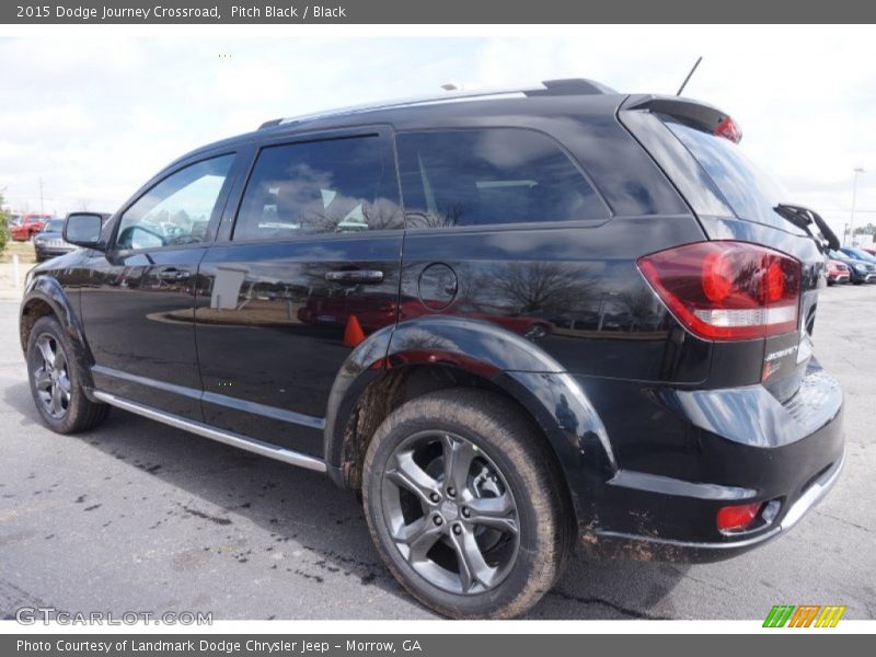 Pitch Black / Black 2015 Dodge Journey Crossroad