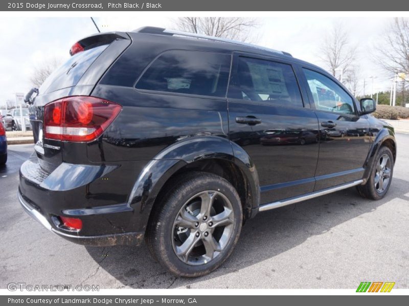 Pitch Black / Black 2015 Dodge Journey Crossroad