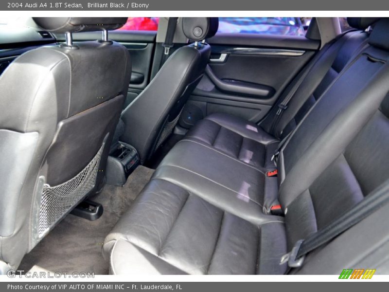 Rear Seat of 2004 A4 1.8T Sedan