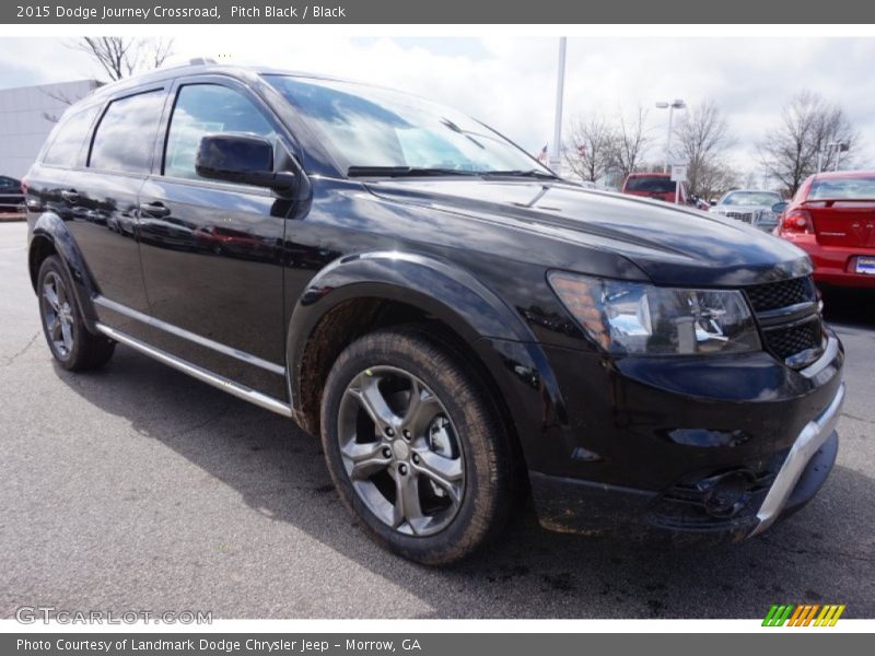 Pitch Black / Black 2015 Dodge Journey Crossroad