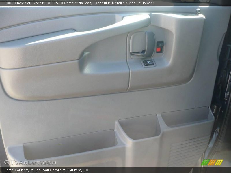 Dark Blue Metallic / Medium Pewter 2008 Chevrolet Express EXT 3500 Commercial Van