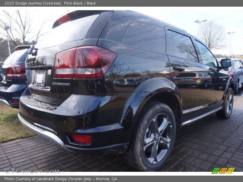 Pitch Black / Black 2015 Dodge Journey Crossroad