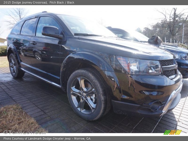 Pitch Black / Black 2015 Dodge Journey Crossroad