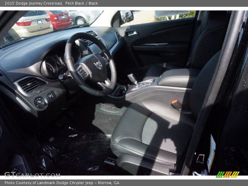 Pitch Black / Black 2015 Dodge Journey Crossroad