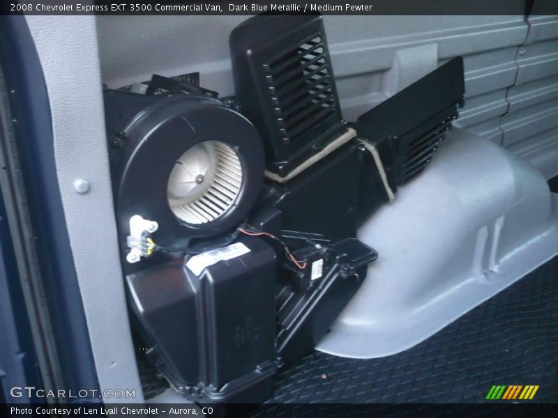 Dark Blue Metallic / Medium Pewter 2008 Chevrolet Express EXT 3500 Commercial Van