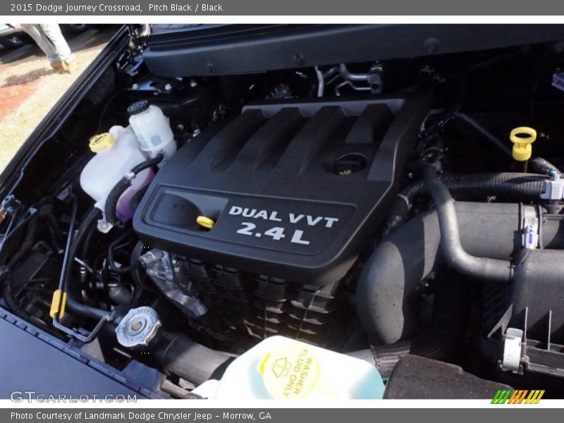 Pitch Black / Black 2015 Dodge Journey Crossroad