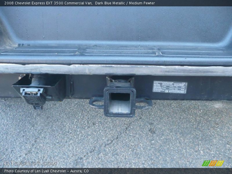 Dark Blue Metallic / Medium Pewter 2008 Chevrolet Express EXT 3500 Commercial Van