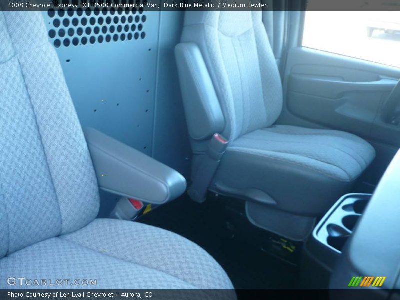 Dark Blue Metallic / Medium Pewter 2008 Chevrolet Express EXT 3500 Commercial Van