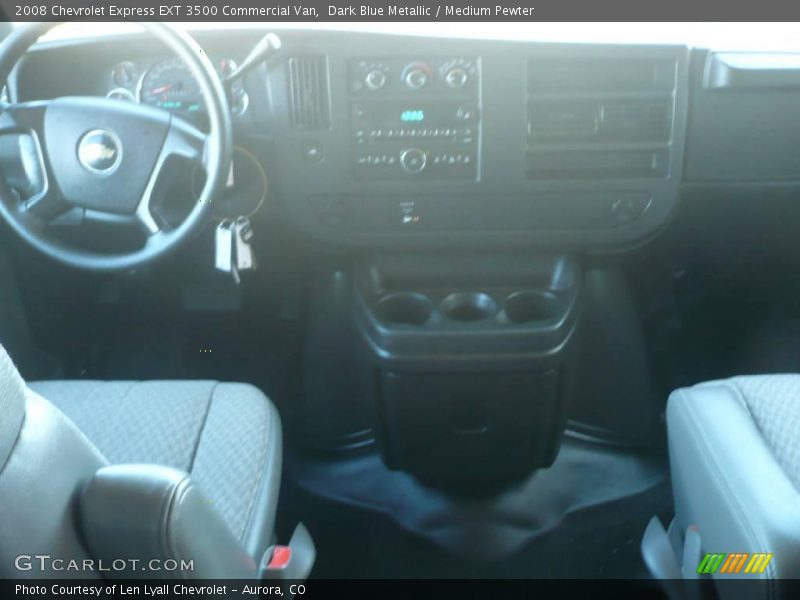 Dark Blue Metallic / Medium Pewter 2008 Chevrolet Express EXT 3500 Commercial Van