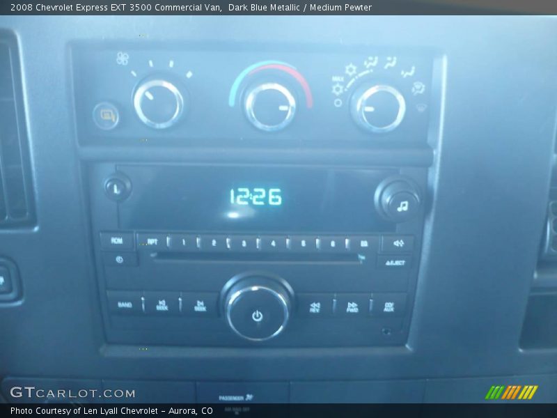 Dark Blue Metallic / Medium Pewter 2008 Chevrolet Express EXT 3500 Commercial Van