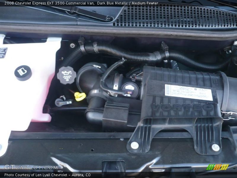 Dark Blue Metallic / Medium Pewter 2008 Chevrolet Express EXT 3500 Commercial Van