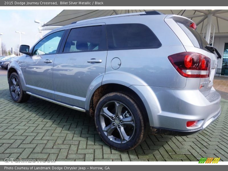 Billet Silver Metallic / Black 2015 Dodge Journey Crossroad