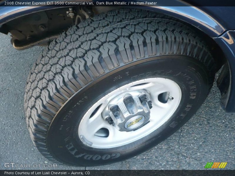 Dark Blue Metallic / Medium Pewter 2008 Chevrolet Express EXT 3500 Commercial Van