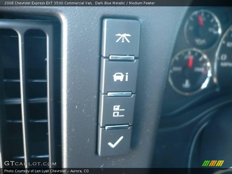 Dark Blue Metallic / Medium Pewter 2008 Chevrolet Express EXT 3500 Commercial Van