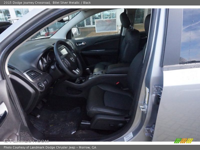 Billet Silver Metallic / Black 2015 Dodge Journey Crossroad