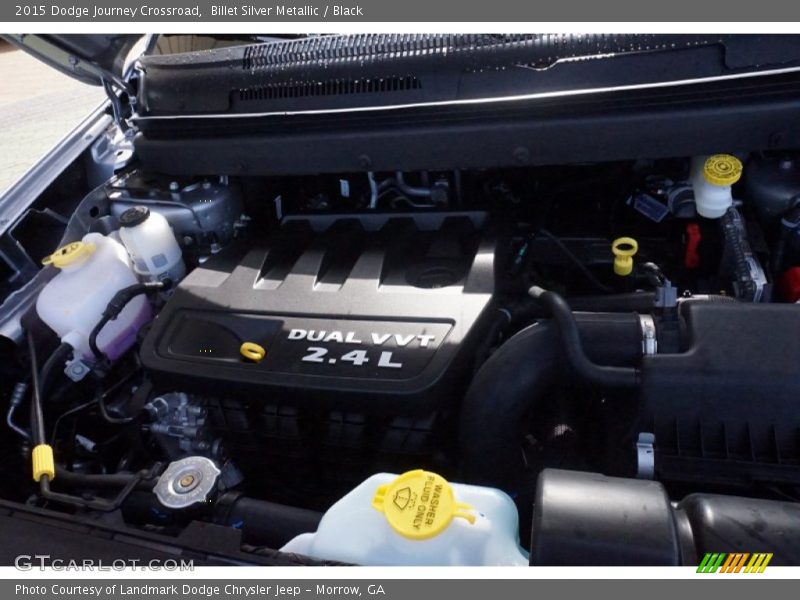 Billet Silver Metallic / Black 2015 Dodge Journey Crossroad