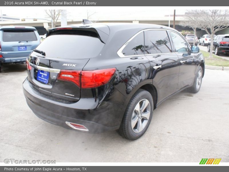 Crystal Black Pearl / Ebony 2016 Acura MDX SH-AWD