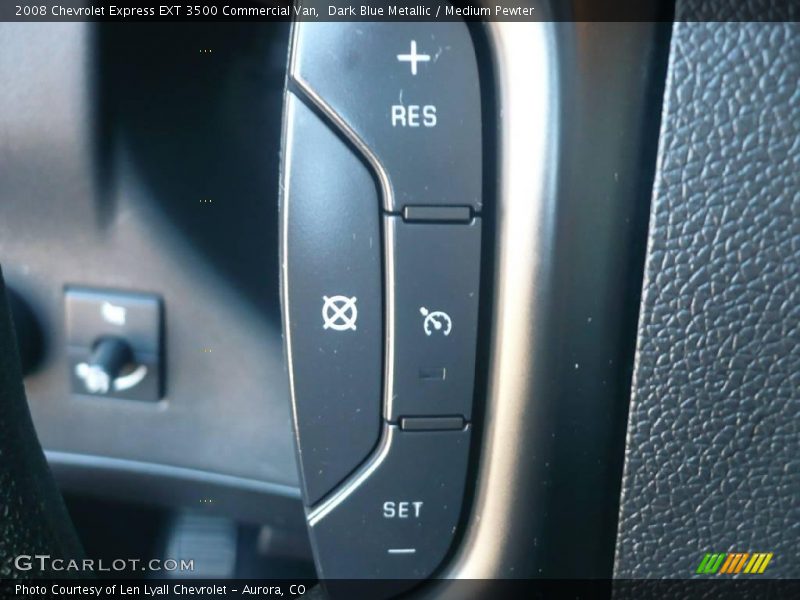 Dark Blue Metallic / Medium Pewter 2008 Chevrolet Express EXT 3500 Commercial Van