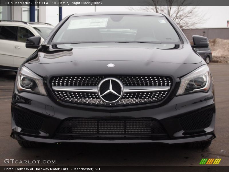 Night Black / Black 2015 Mercedes-Benz CLA 250 4Matic