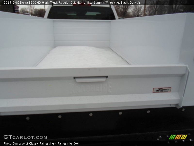 Summit White / Jet Black/Dark Ash 2015 GMC Sierra 3500HD Work Truck Regular Cab 4x4 Utility