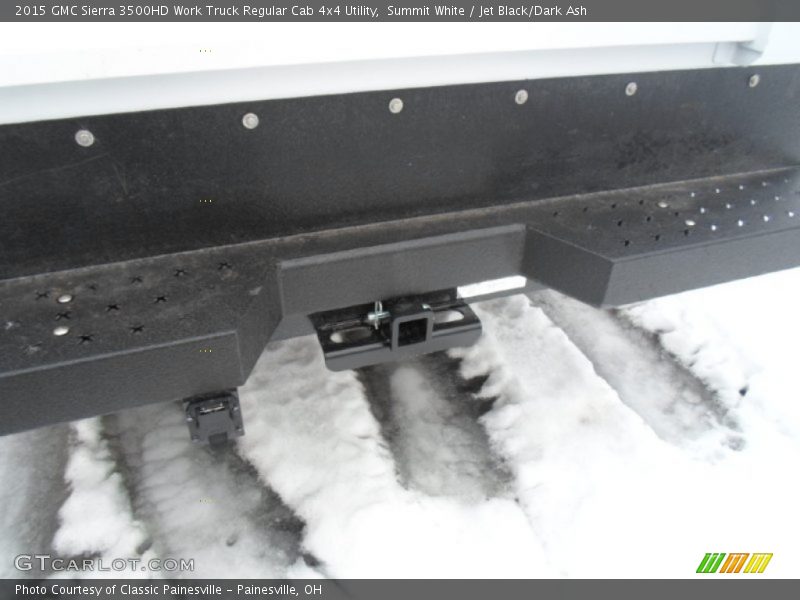 Summit White / Jet Black/Dark Ash 2015 GMC Sierra 3500HD Work Truck Regular Cab 4x4 Utility