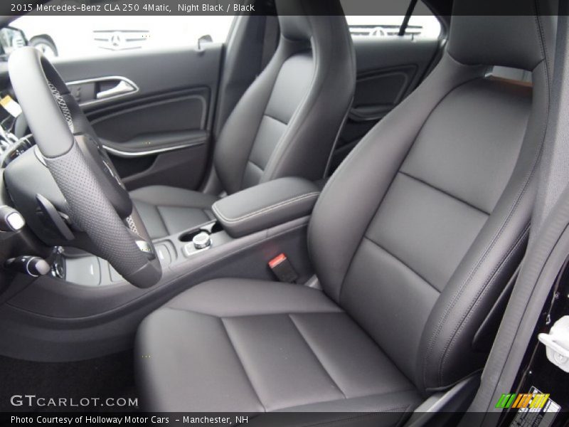 Front Seat of 2015 CLA 250 4Matic