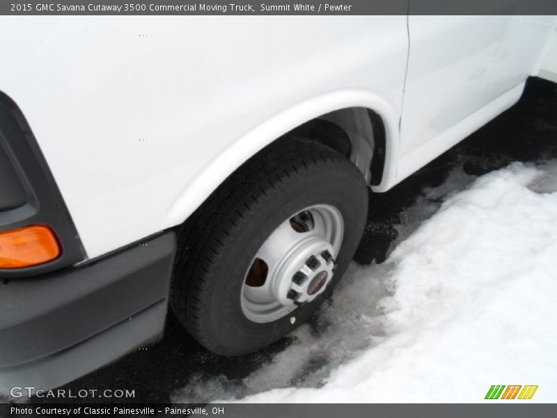 Summit White / Pewter 2015 GMC Savana Cutaway 3500 Commercial Moving Truck