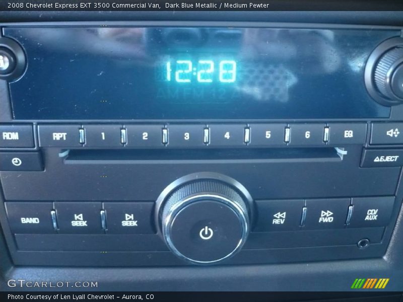 Dark Blue Metallic / Medium Pewter 2008 Chevrolet Express EXT 3500 Commercial Van