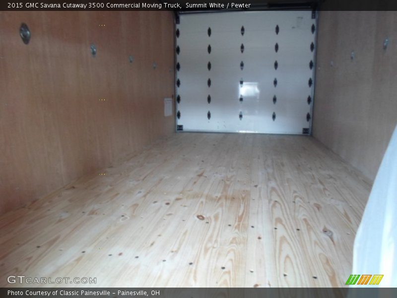 Summit White / Pewter 2015 GMC Savana Cutaway 3500 Commercial Moving Truck