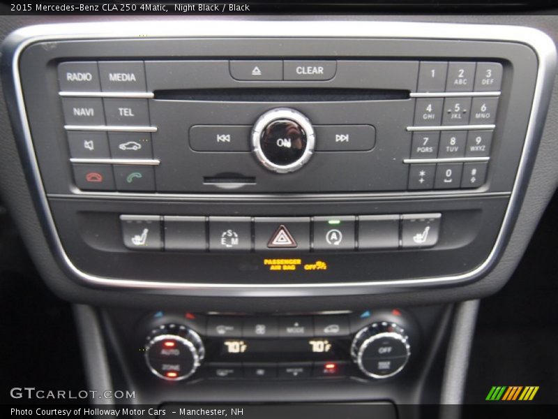 Controls of 2015 CLA 250 4Matic