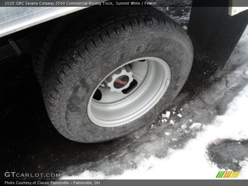 Summit White / Pewter 2015 GMC Savana Cutaway 3500 Commercial Moving Truck