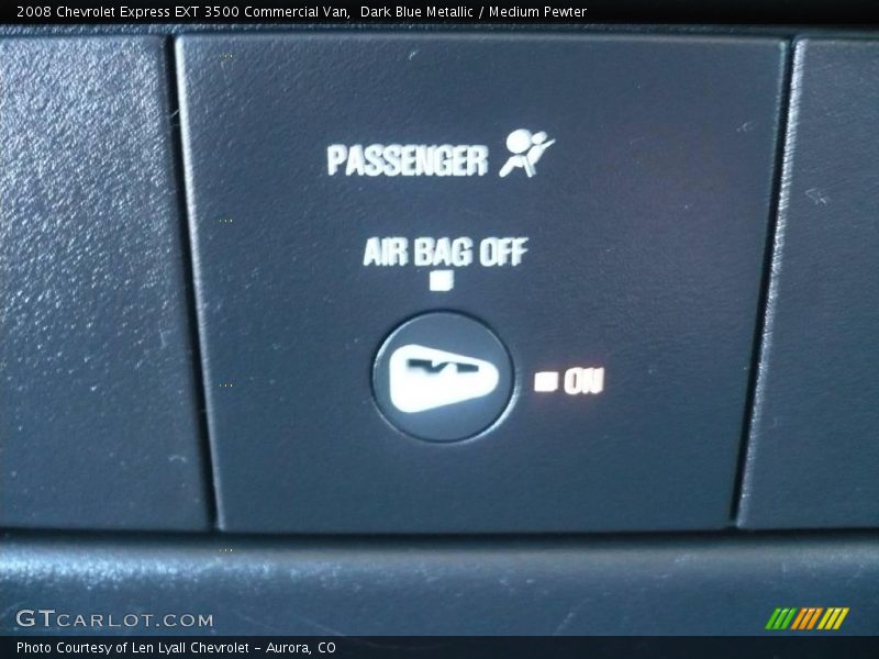 Dark Blue Metallic / Medium Pewter 2008 Chevrolet Express EXT 3500 Commercial Van